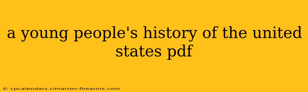 a young people's history of the united states pdf