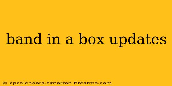 band in a box updates