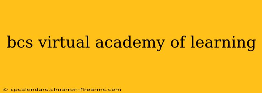 bcs virtual academy of learning