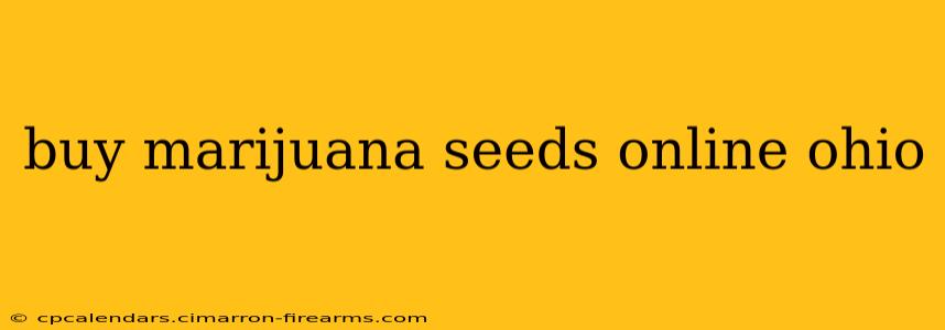 buy marijuana seeds online ohio