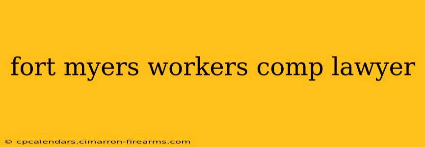 fort myers workers comp lawyer