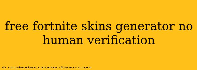 free fortnite skins generator no human verification