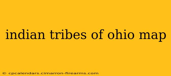 indian tribes of ohio map