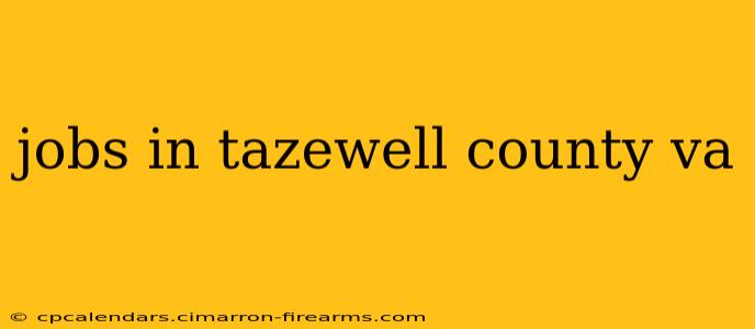 jobs in tazewell county va