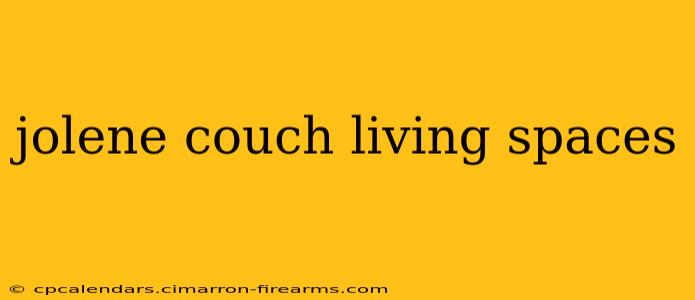 jolene couch living spaces