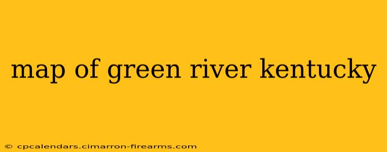 map of green river kentucky