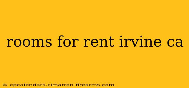 rooms for rent irvine ca