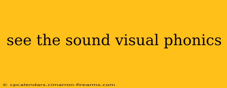 see the sound visual phonics