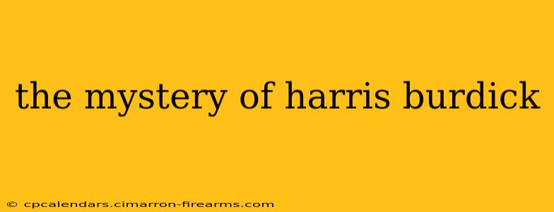 the mystery of harris burdick