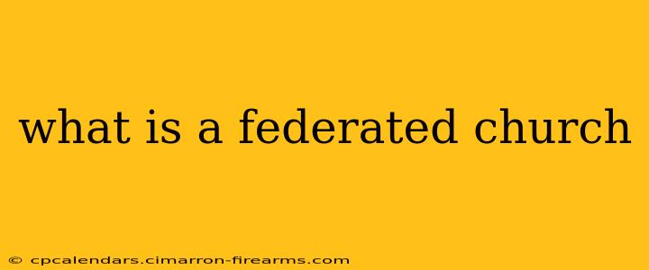 what is a federated church